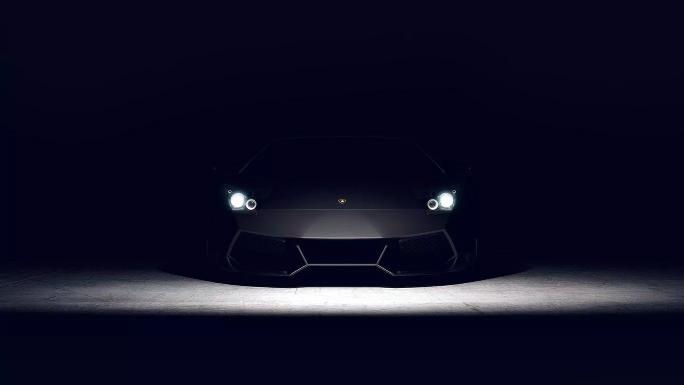 Car Dark Lamborghini Art