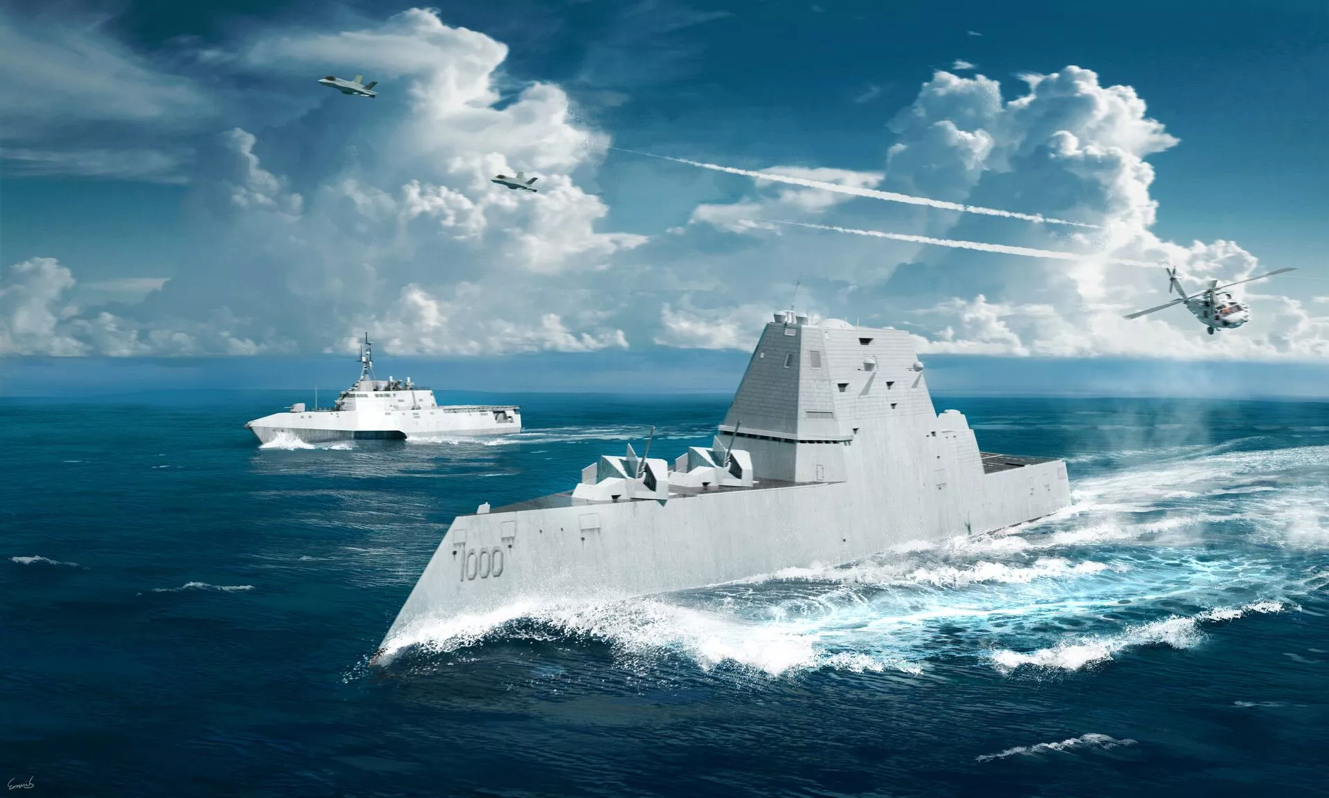 DDG 1000 Zumwalt Destroyer