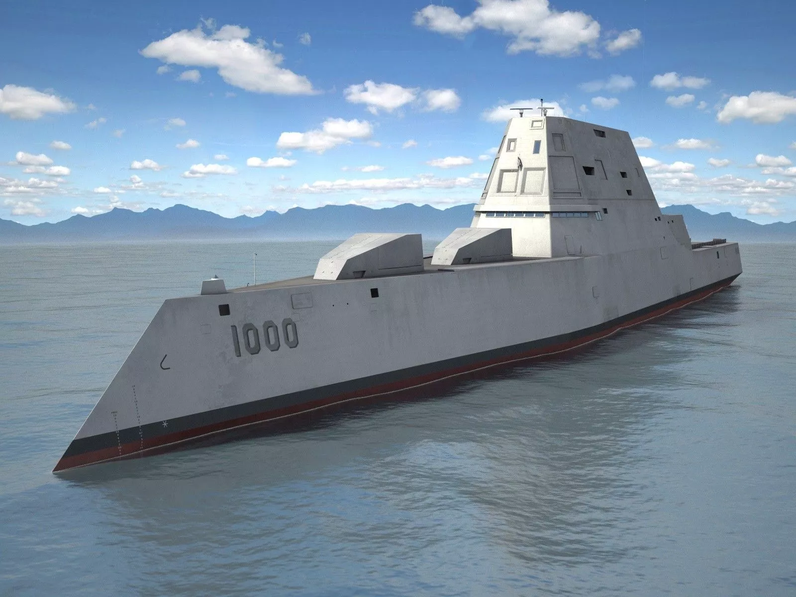 USS Zumwalt DDG 1000