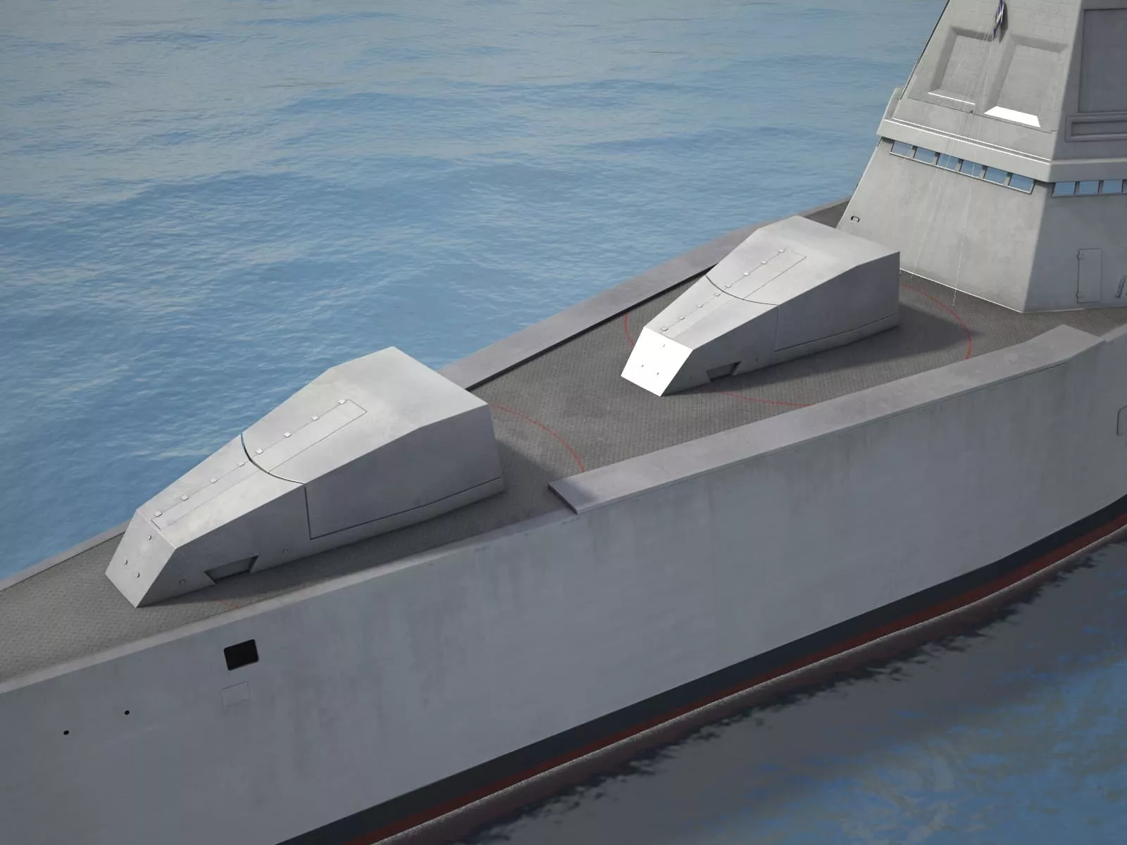 USS Zumwalt DDG 1000 3D Model