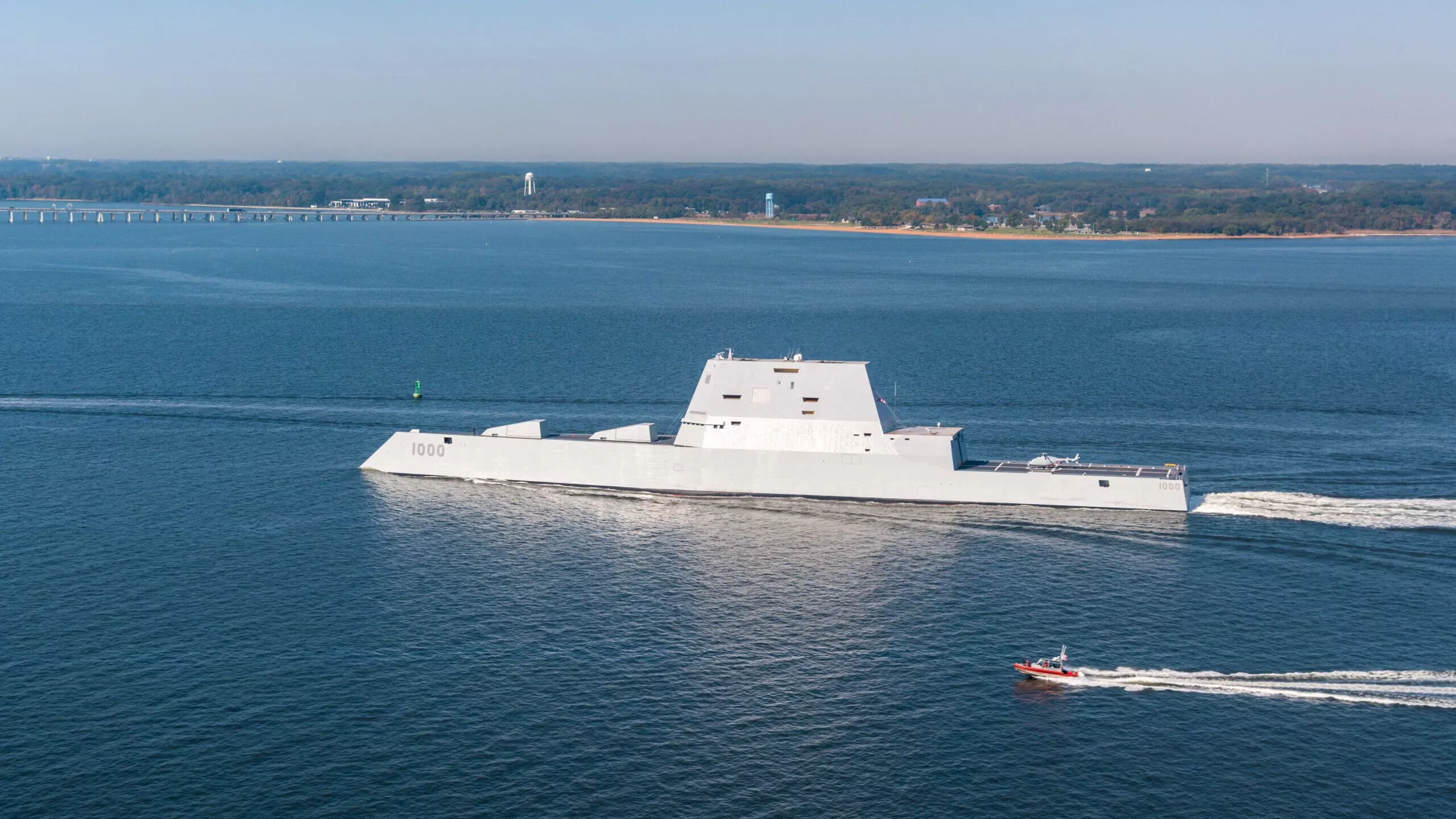 USS Zumwalt Coverage