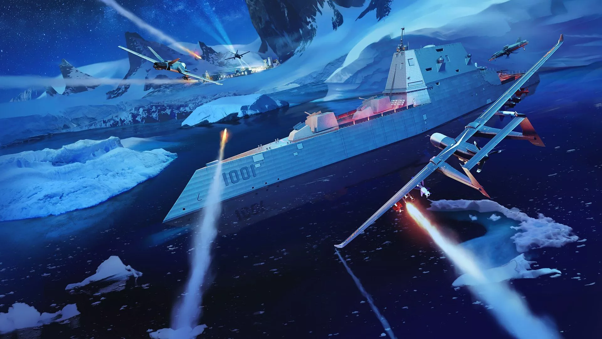 Modern Warships.74 Winter Standoff