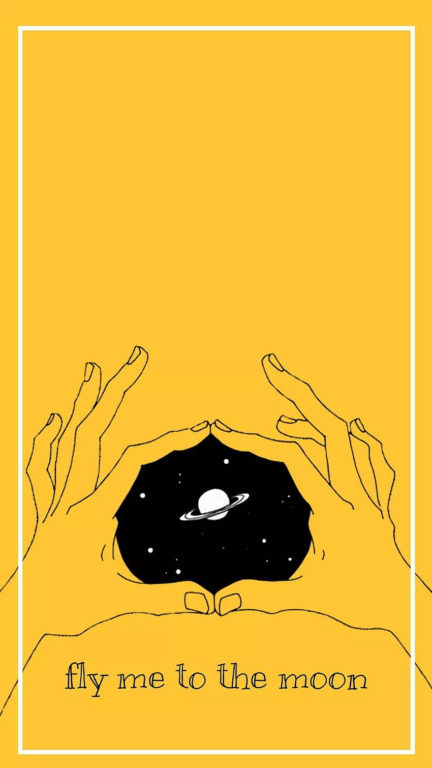 Music And Chill Aesthetic, Yellow