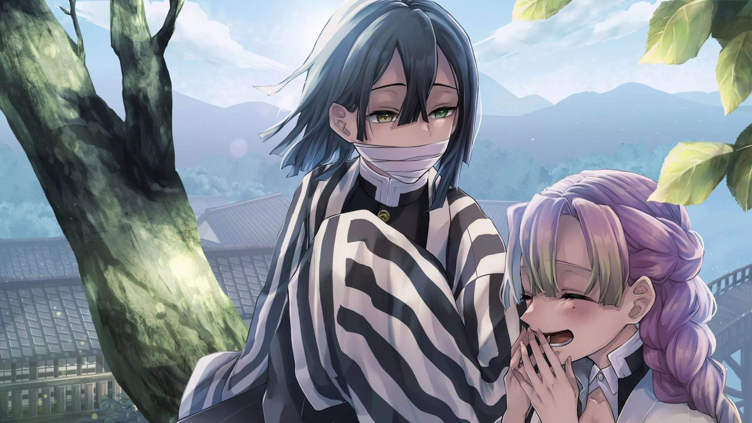 Mitsuri Kanroji Obanai Iguro HD Demon