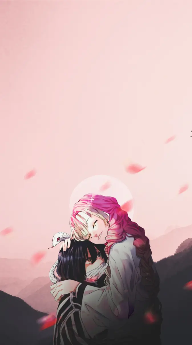 Obanai×mitsuri wallpaper