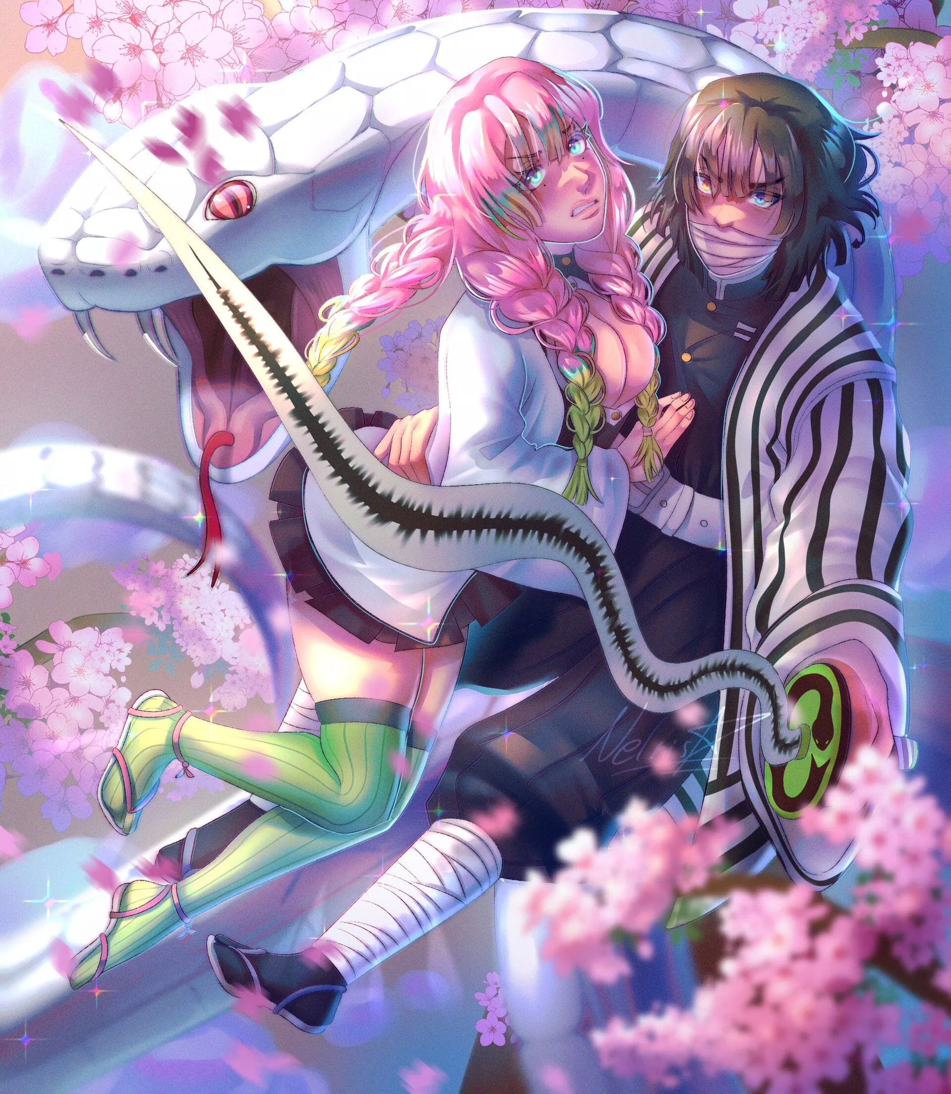 Mitsuri and Obanai :)