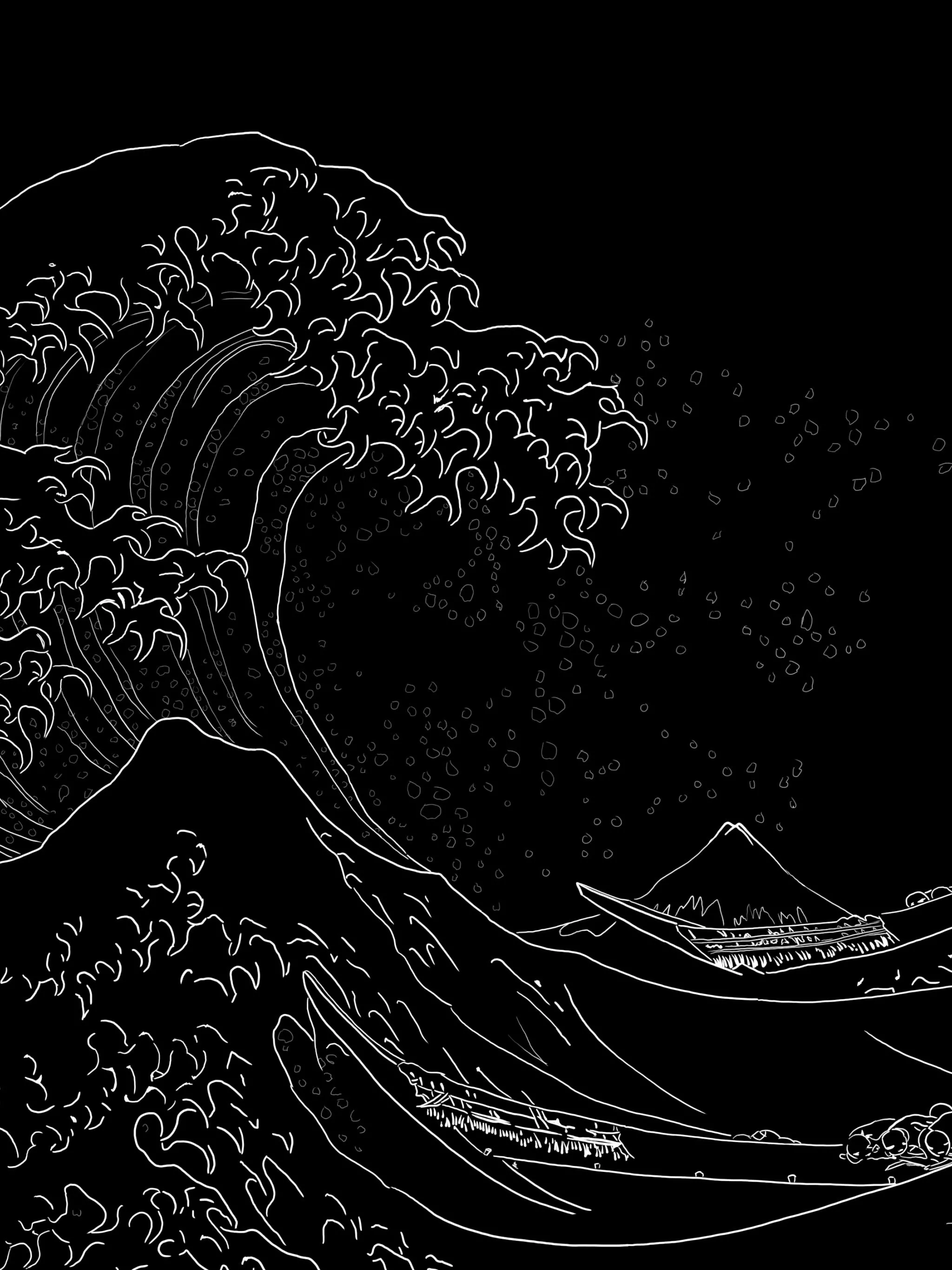 Great Wave off Kanagawa Wallpaper 22