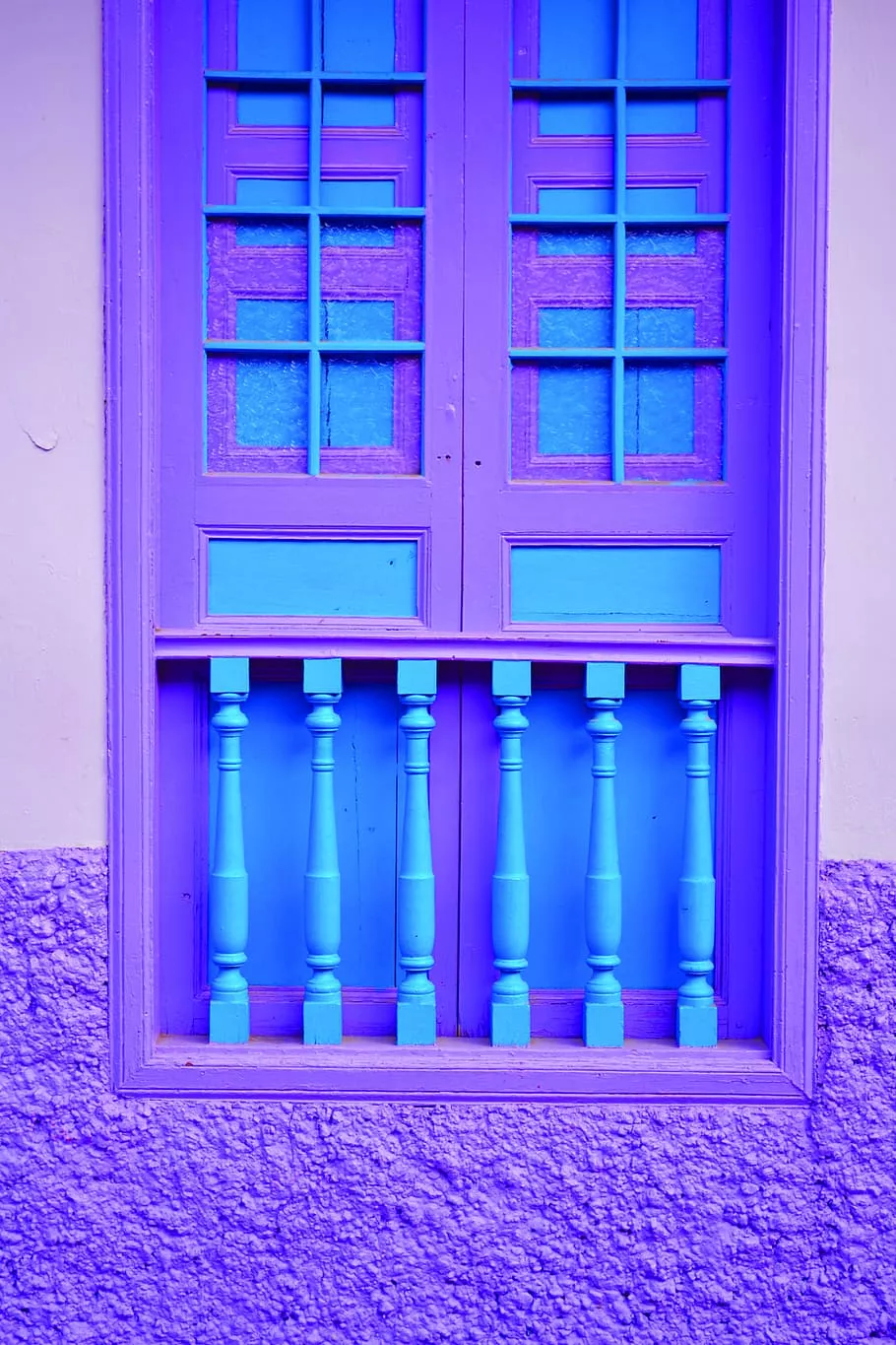 HD wallpaper: purple, blue, colombia