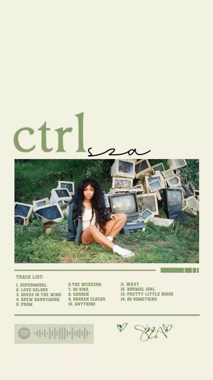 Sza ctrl wallpaper