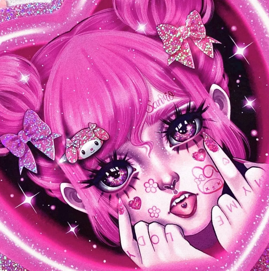 PINK VISION ♡ Vinyl Sticker