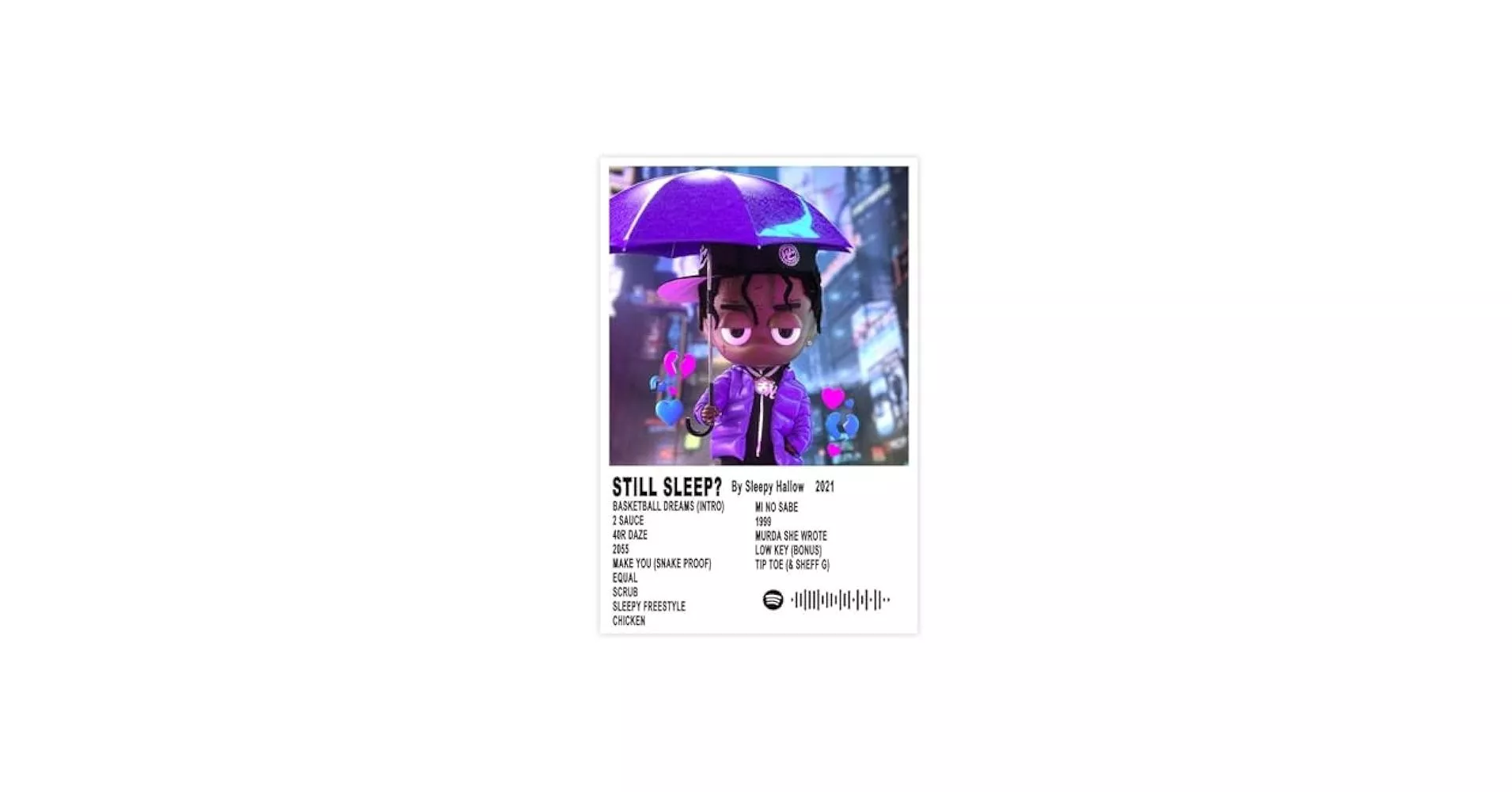 Zensouds Rapper Posters Sleepy Hallow