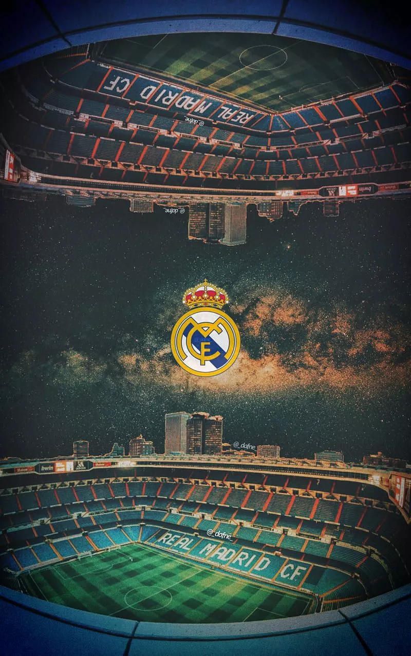 Real Madrid, badge, laliga, mcf, real