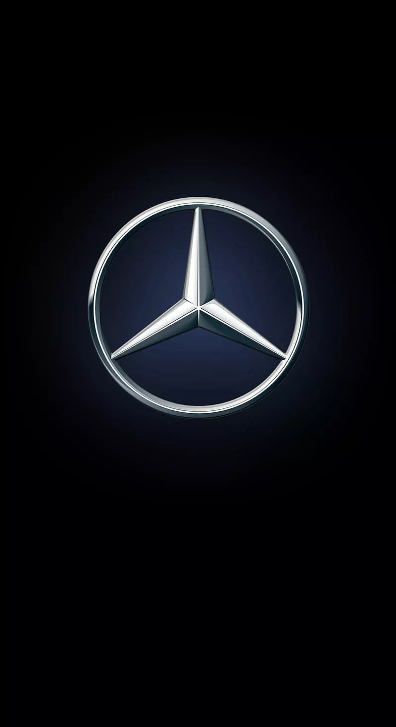 Mercedes Benz Logo, HD Phone Wallpaper