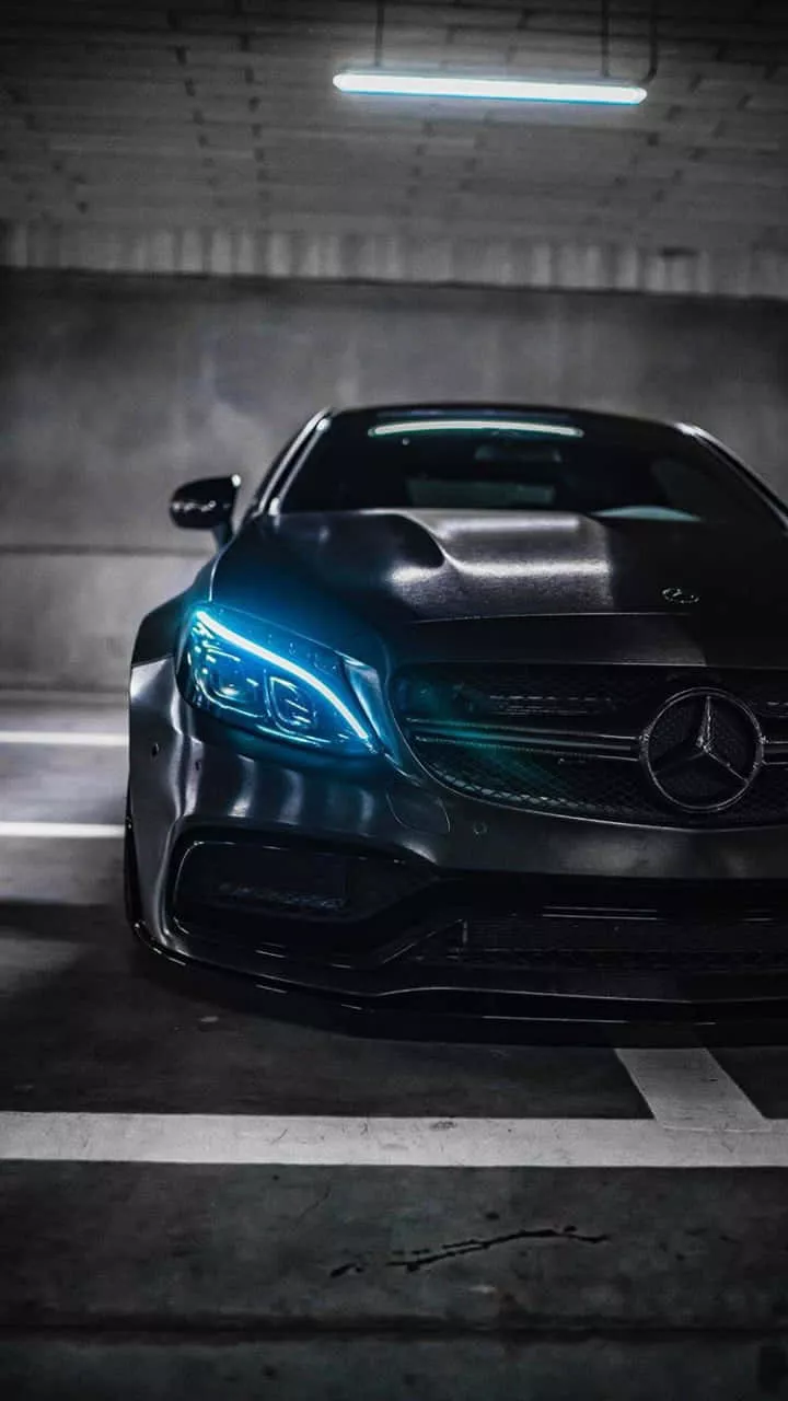 Download Blue Mercedes Benz Phone Lock