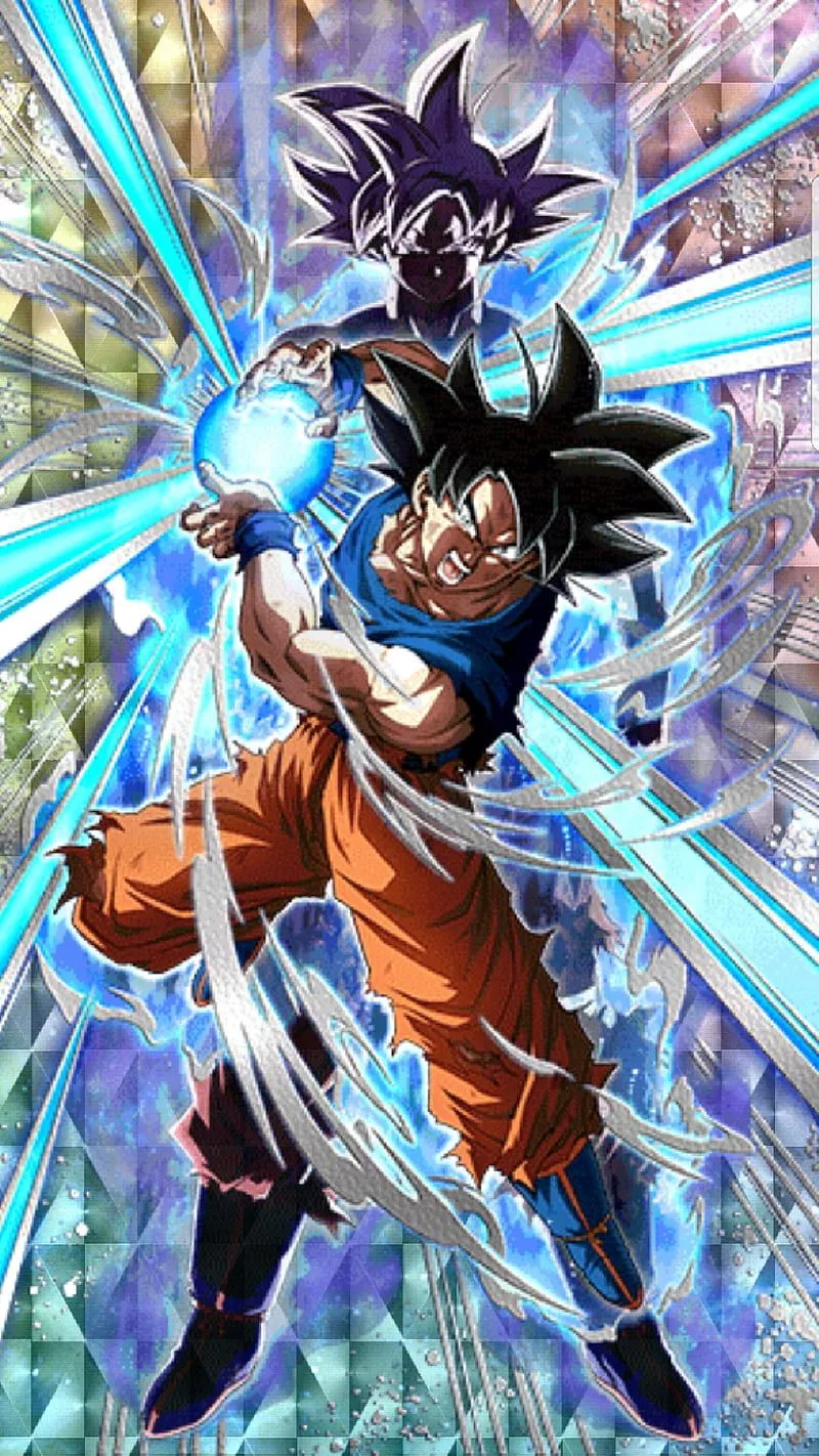 UI base Goku, dragonball, dragonballz, super, ultra, instinct, goku, base, dokkan, HD phone wallpaper
