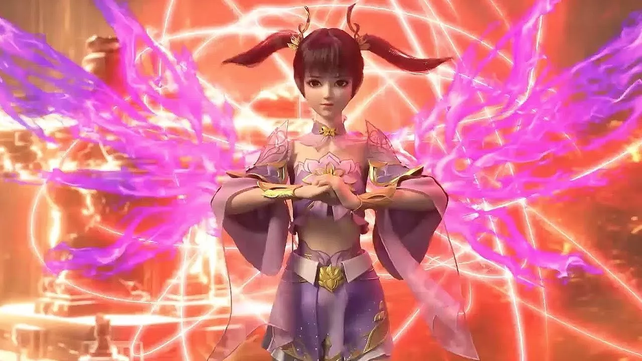 Zi Yan rescues Xiao Yan and fights