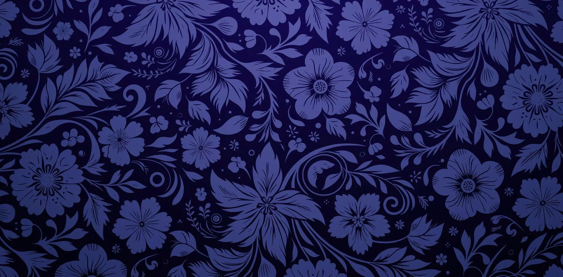 floral pattern with flowers leaves