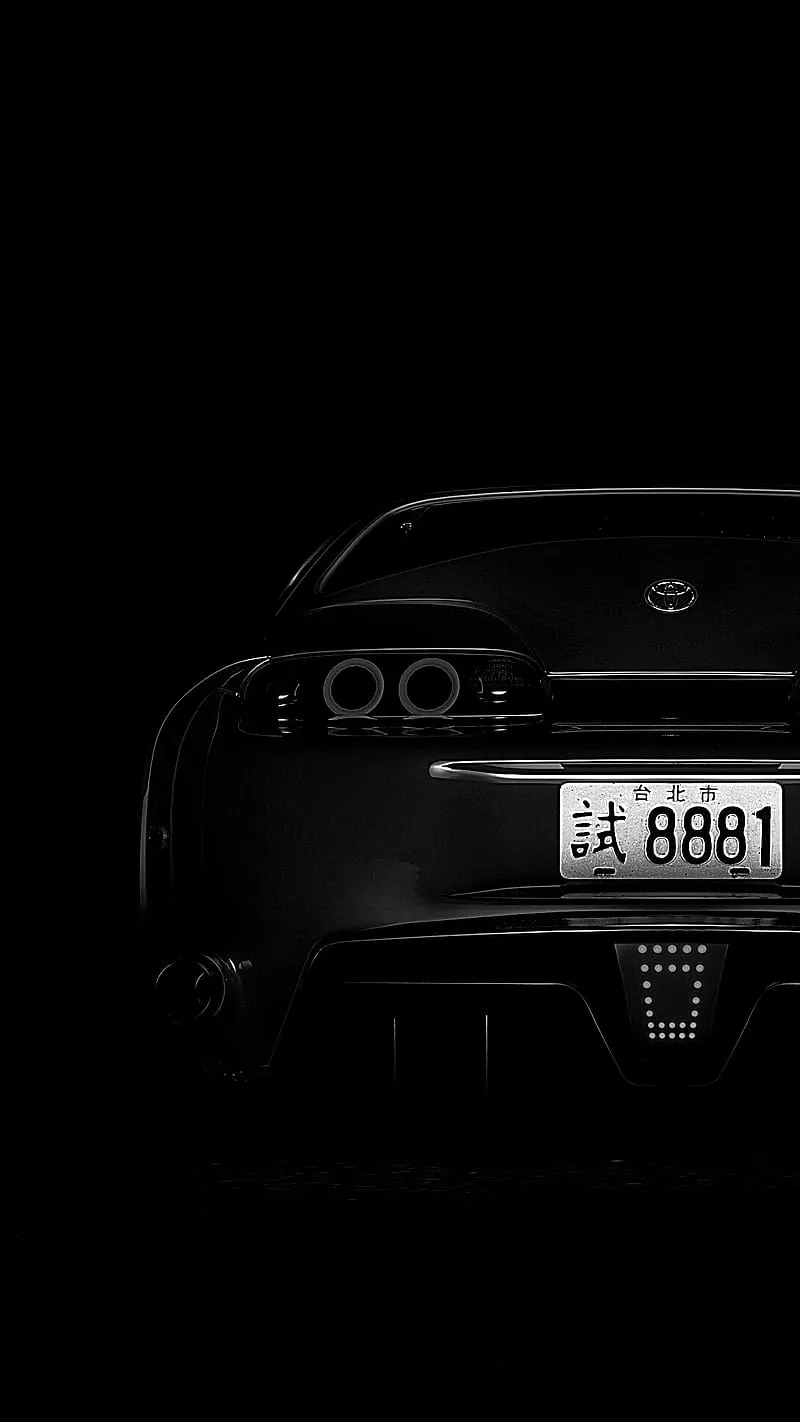 Black Supra, 2jz, car, gte, mk4, toyota