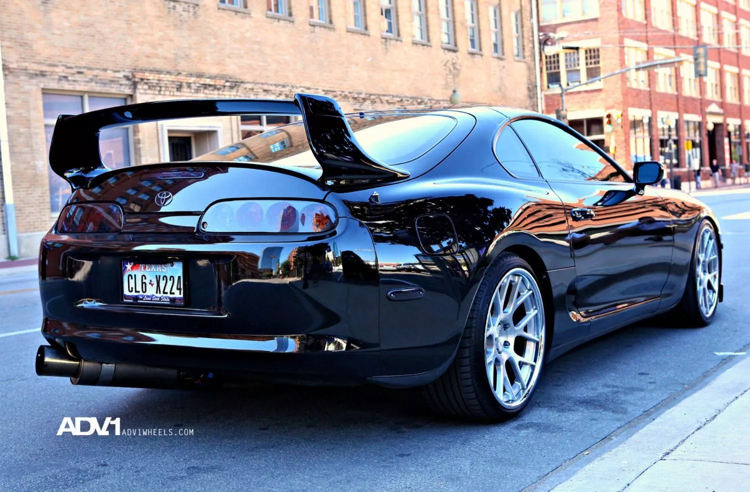 Toyota Supra Black ADV.1 ADV7