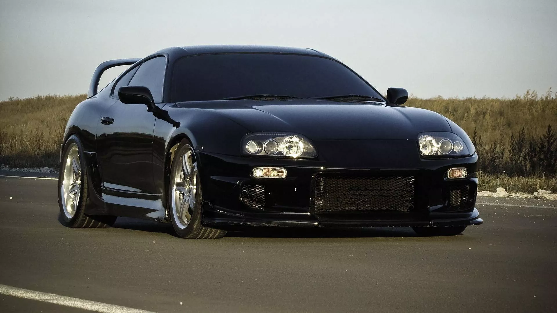 Toyota Supra Mk4 Black Car