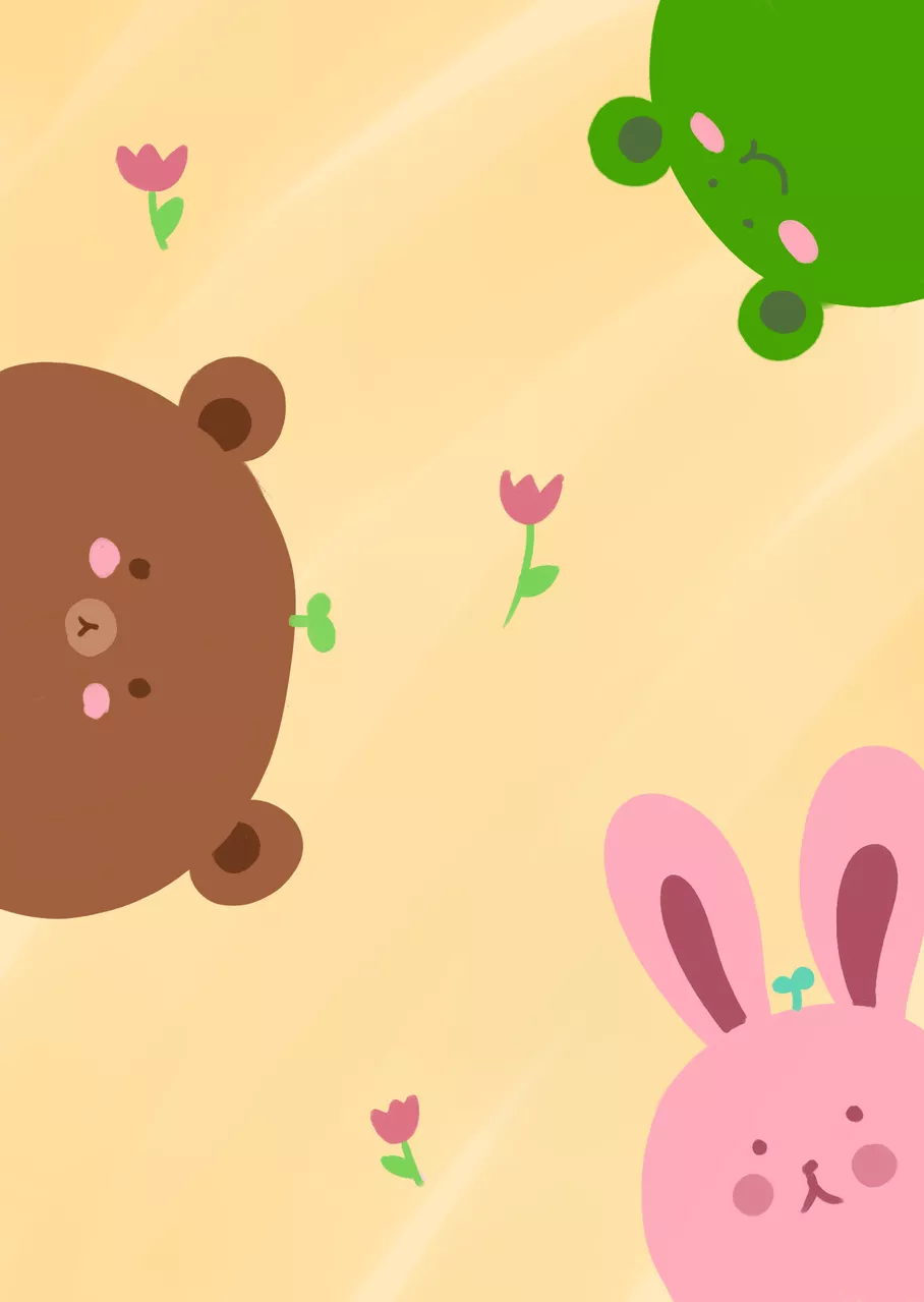 Cute soft wallpaper
