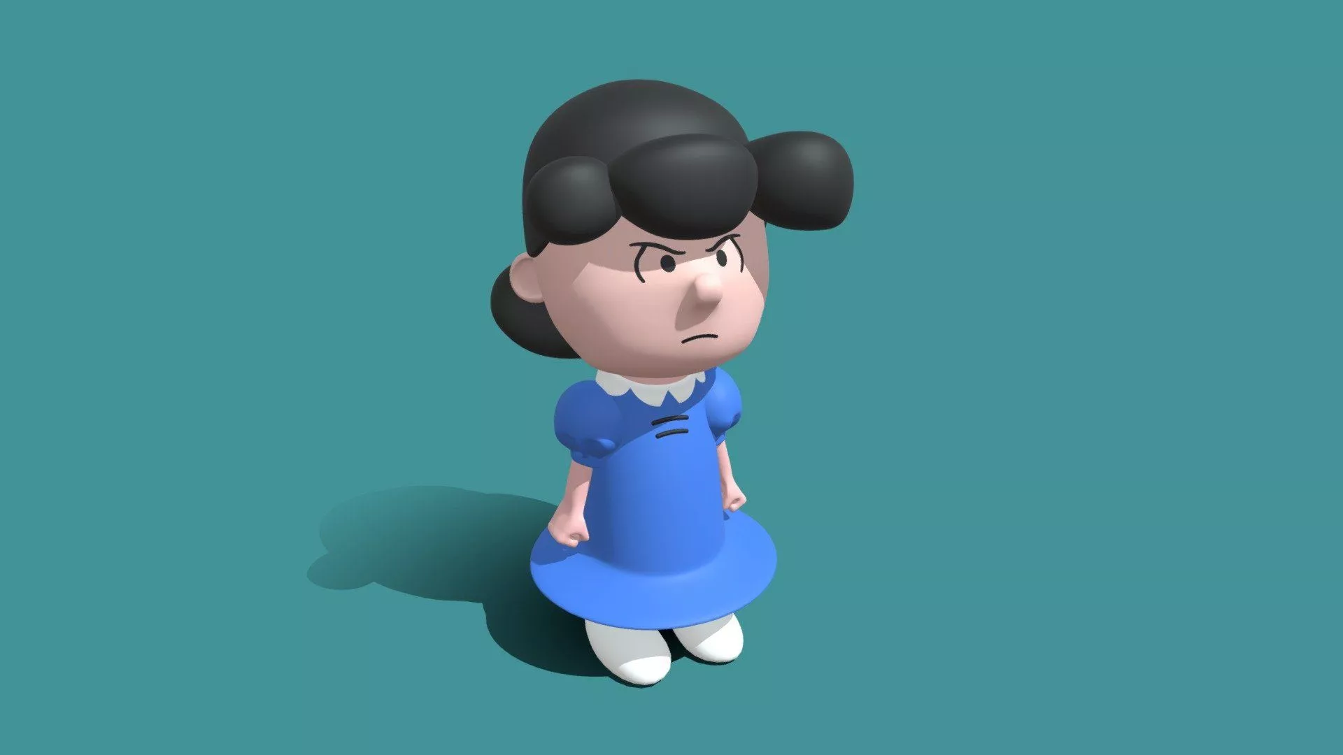 Lucy van pelt Free 3D model