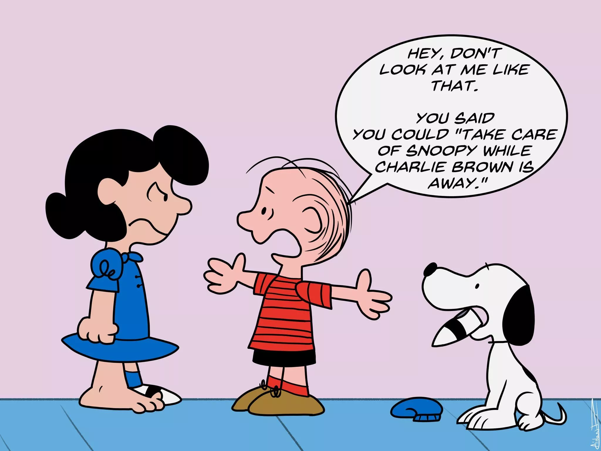 LucyVanPelt #LinusAndLucy #Peanuts