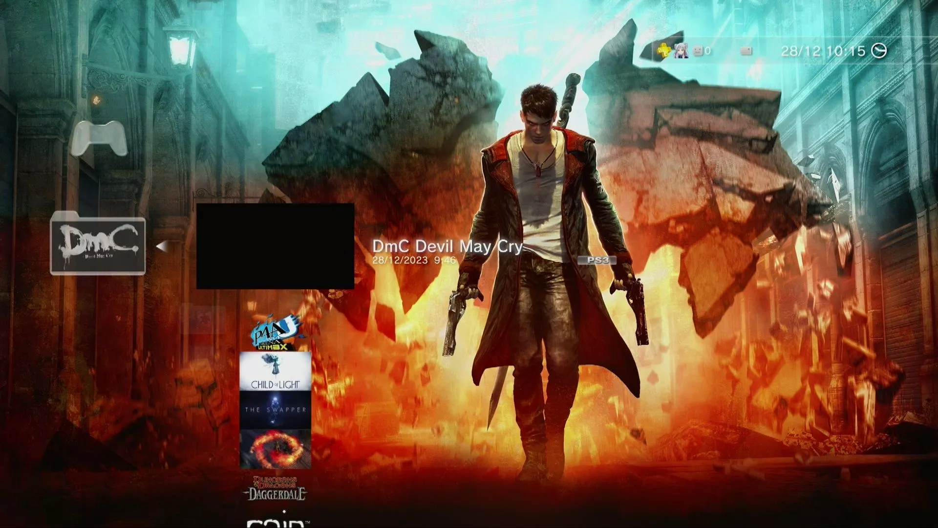 PS3 Game Home Screens DAY 192 DmC