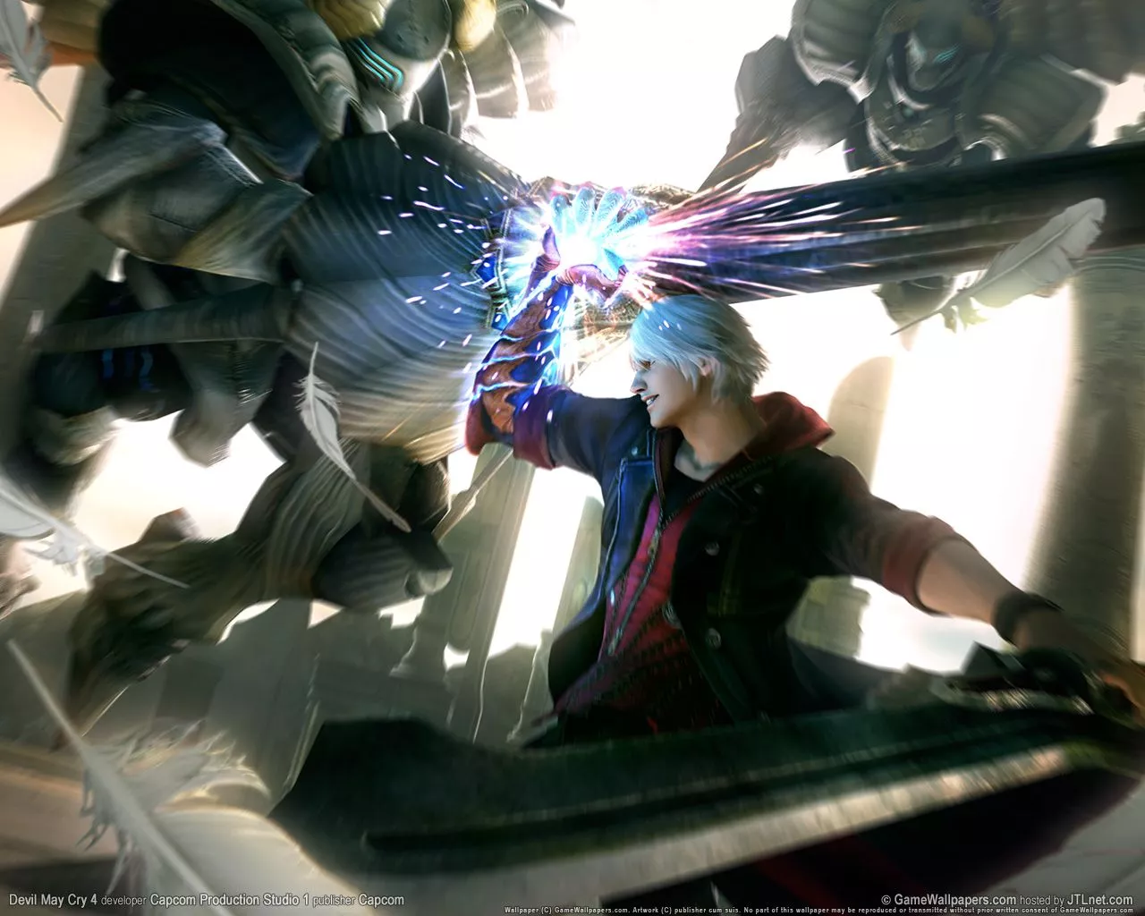 Free Devil May Cry 4 Poster Wallpaper