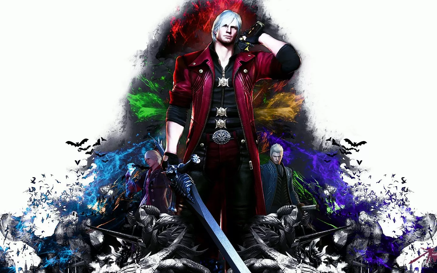 wallpaper 1440x900 dante, devil may