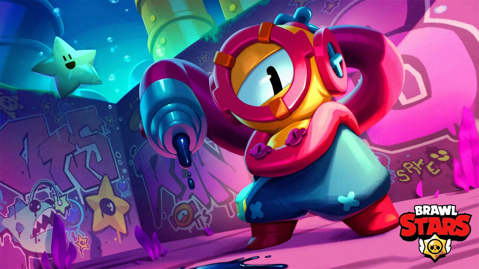 Brawl Stars! Otis is in da