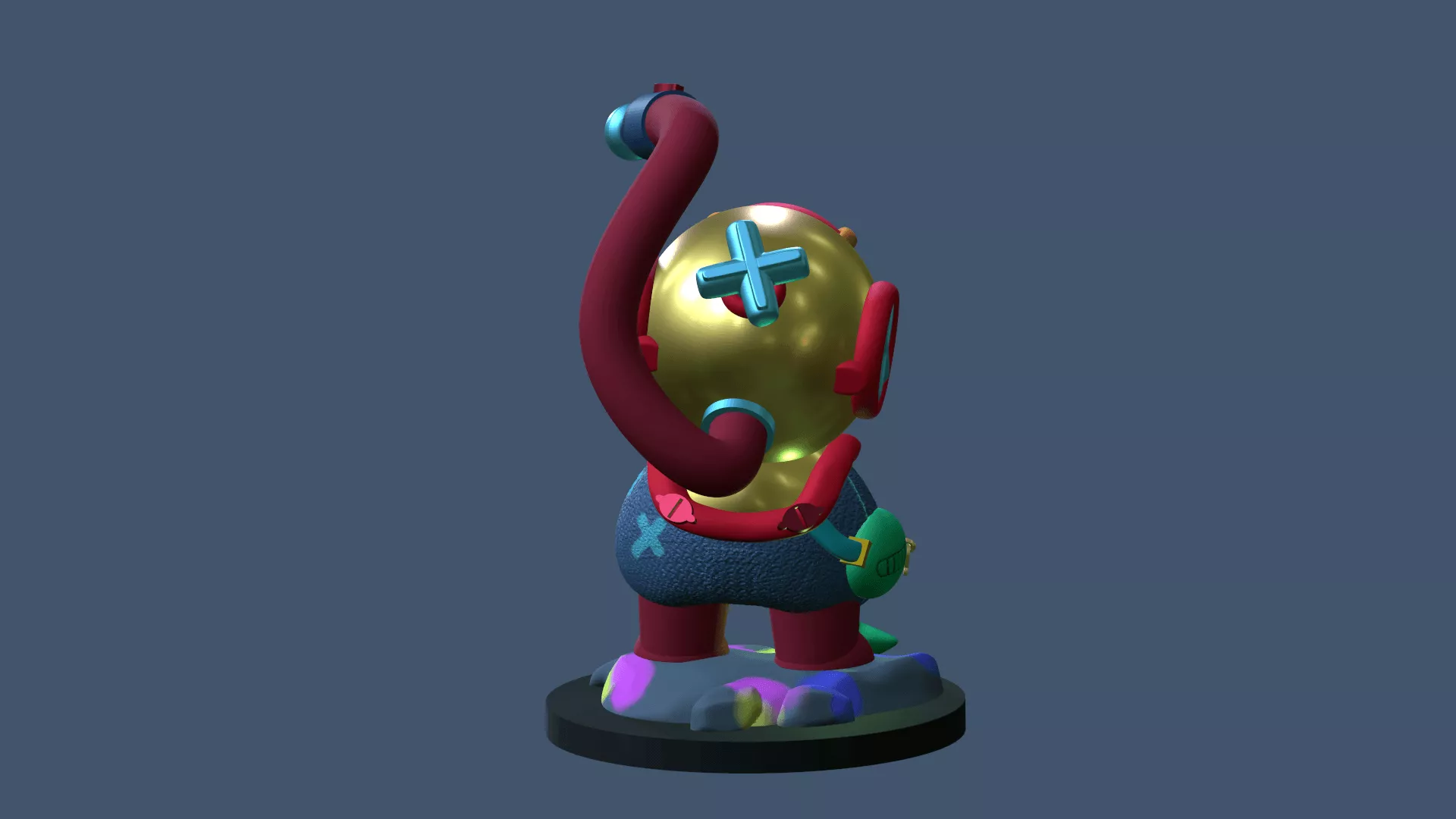 STL file Brawl stars otis