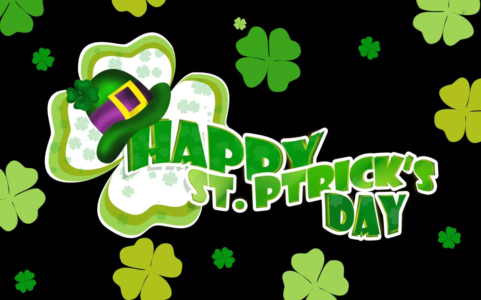 Happy St Patrick's Day Art Wallpaper