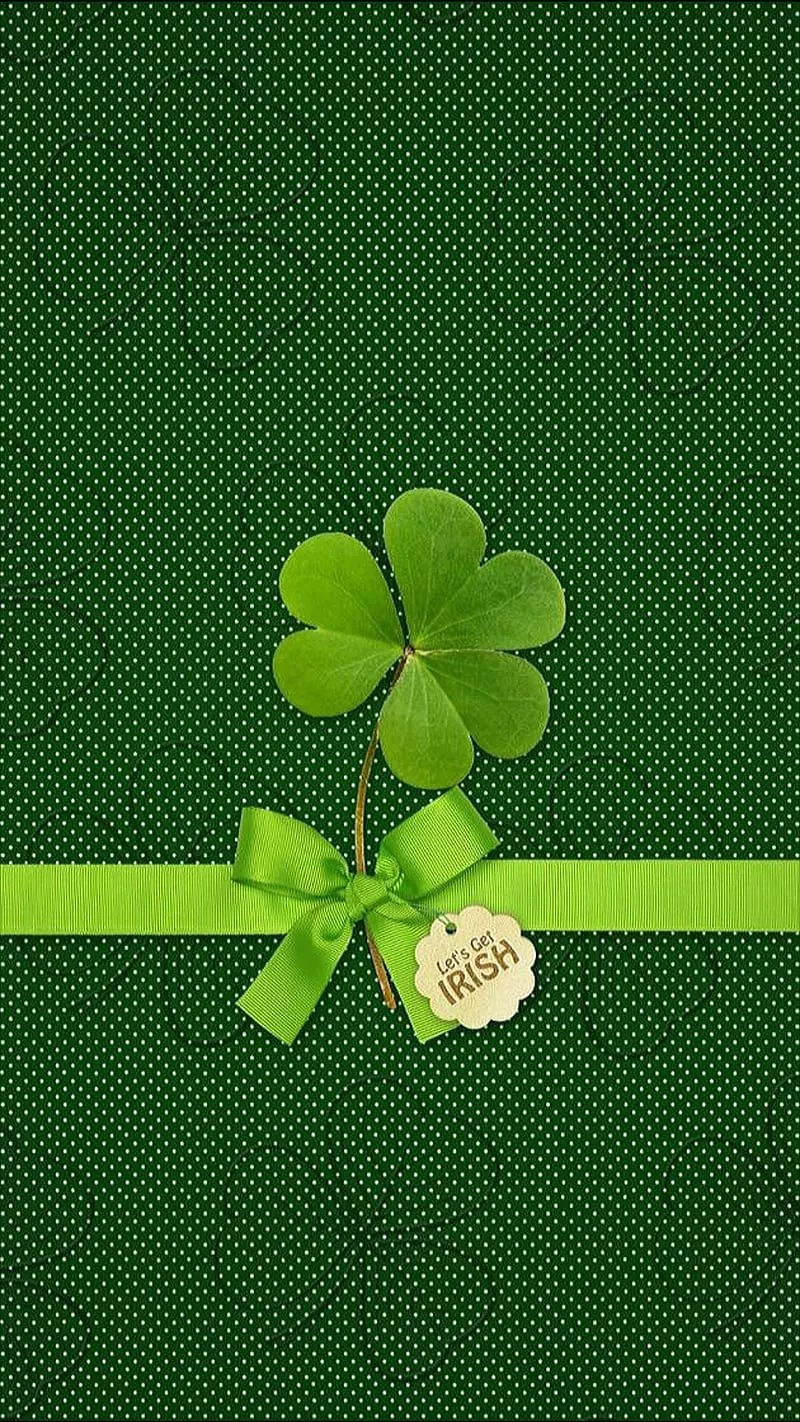 St patrick, flower, green patrick