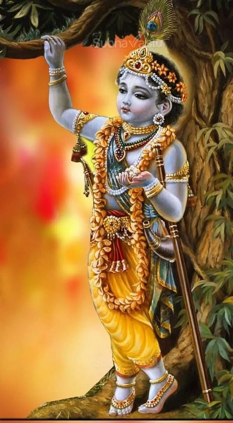 Sri krishna, giridhara, HD phone