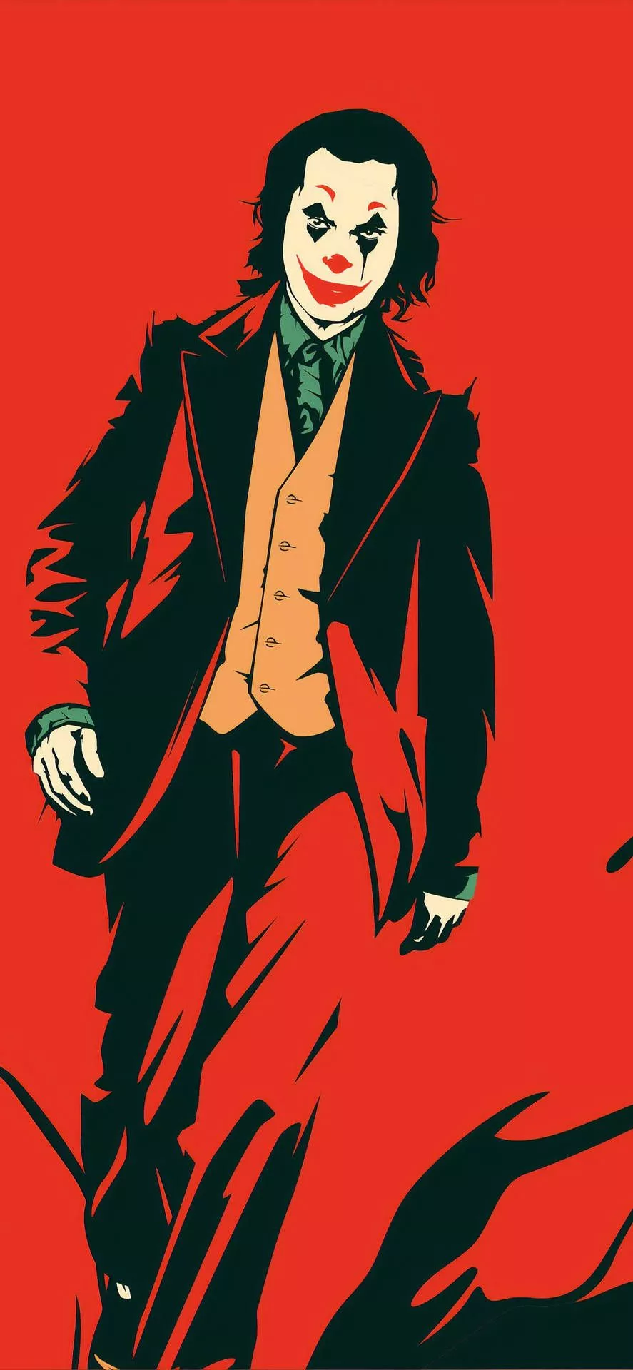 Download free iPhone 11 Pro Red Joker