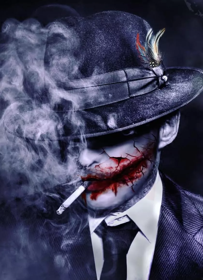 joker, dc comics, artwork, iphone