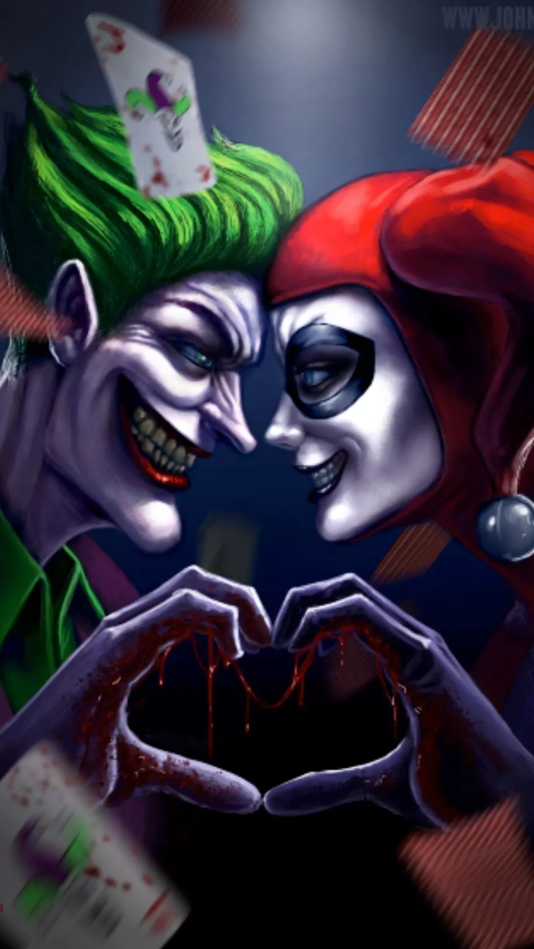 Harley Quinn and Joker Wallpaper 17