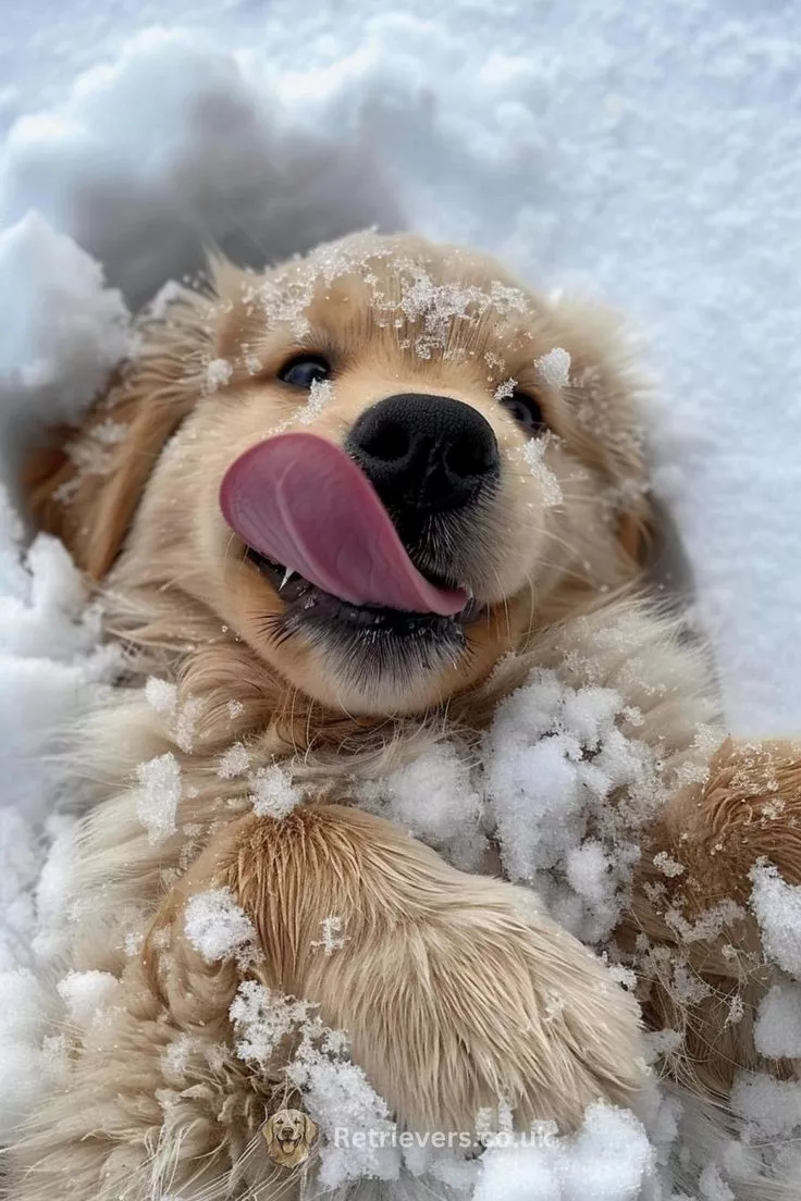 Dog In Snow
