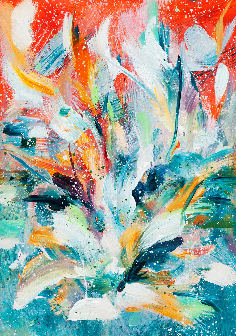 Colour Study Phone Wallpaper