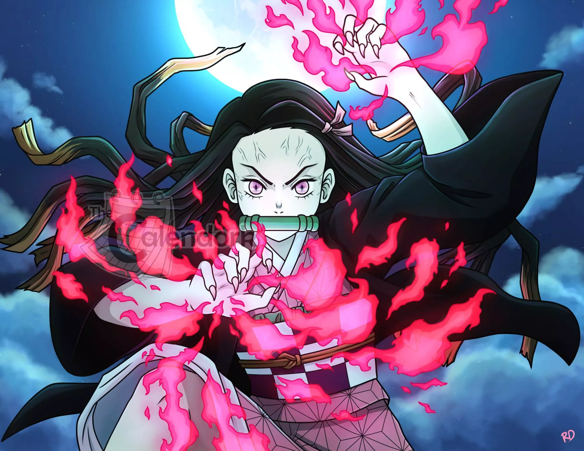 2025 Demon Slayer Wall Calendar