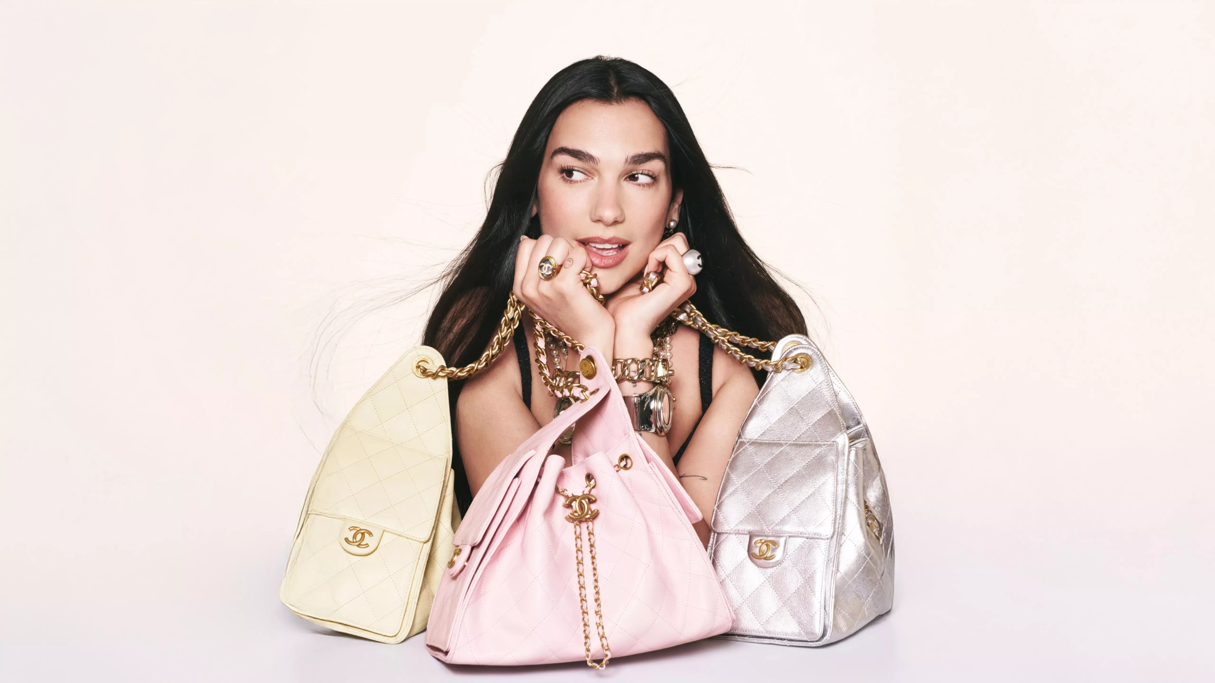 Dua Lipa Chanel 2025 Handbag Campaign