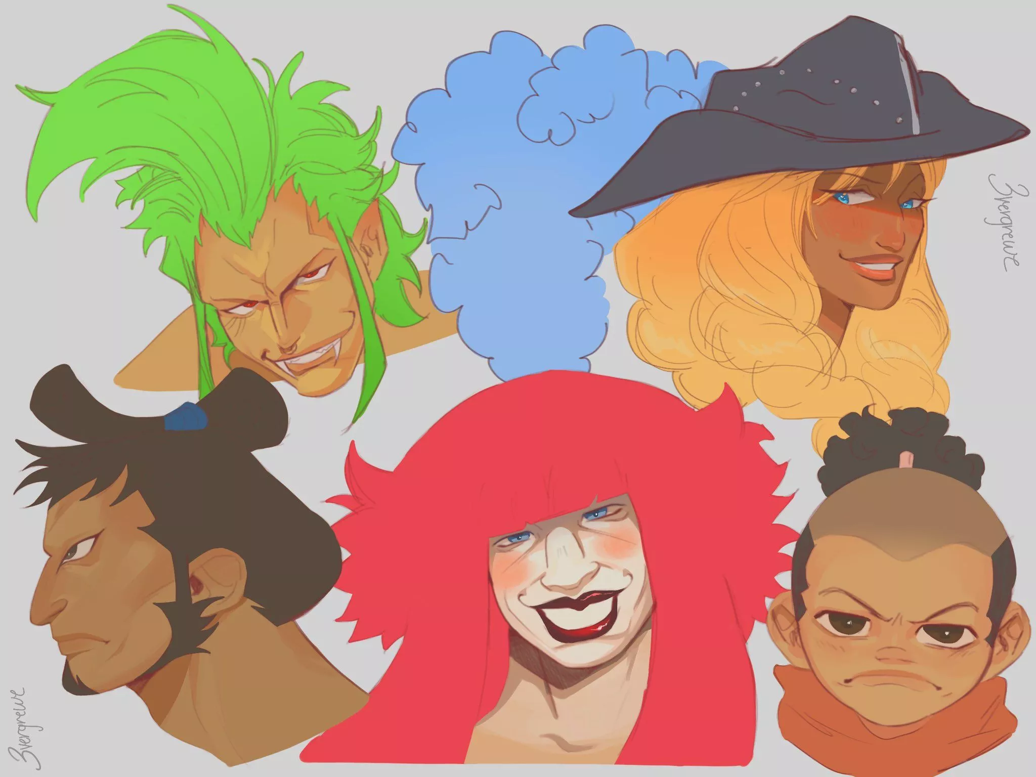 sketch a few #ONEPIECE