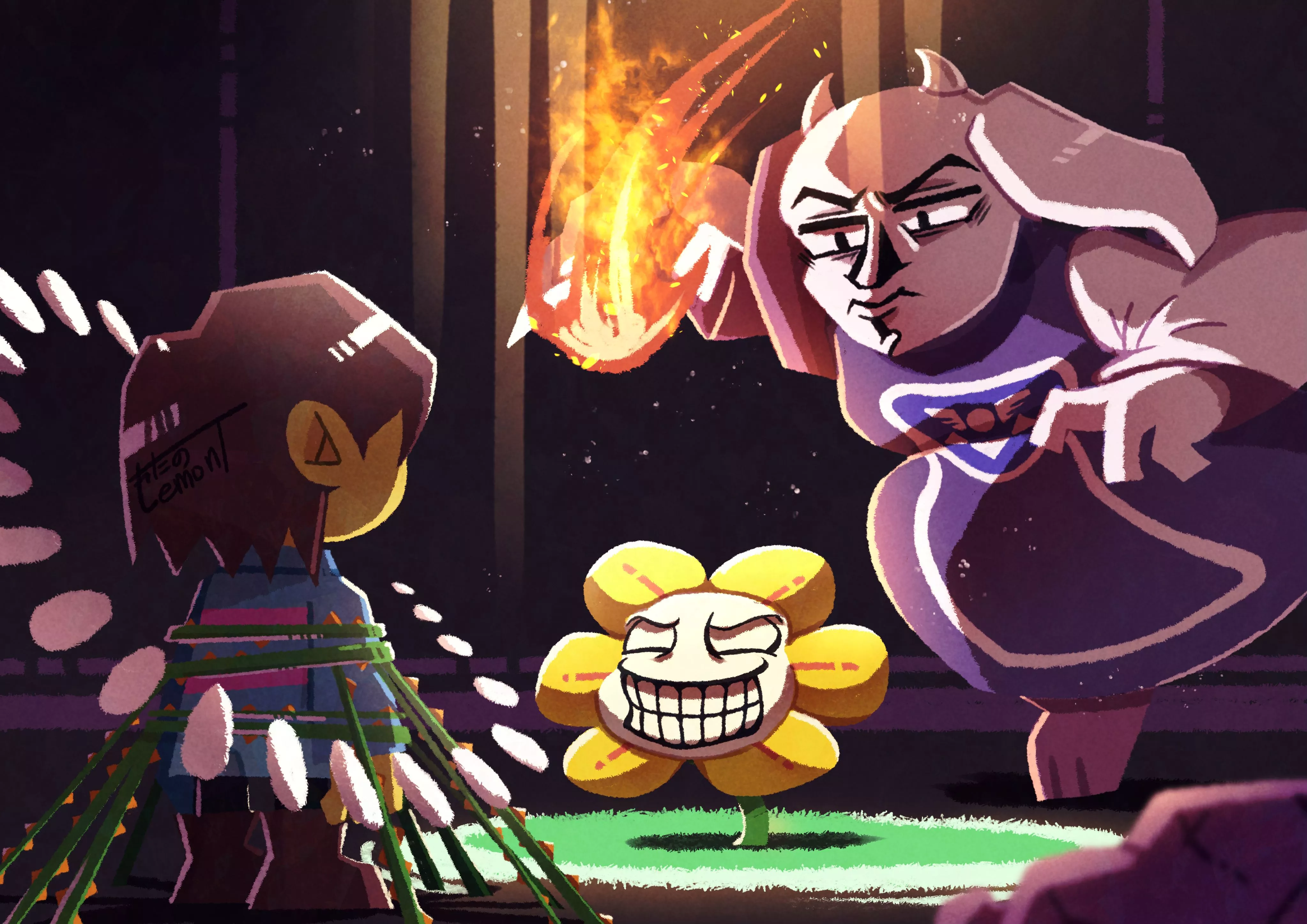 Download Toriel (Undertale) Flowey