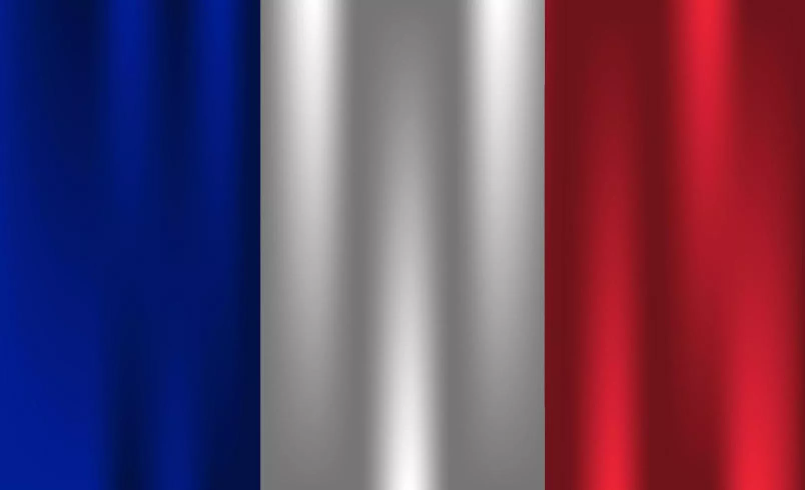 flag of france country nation symbol 3D