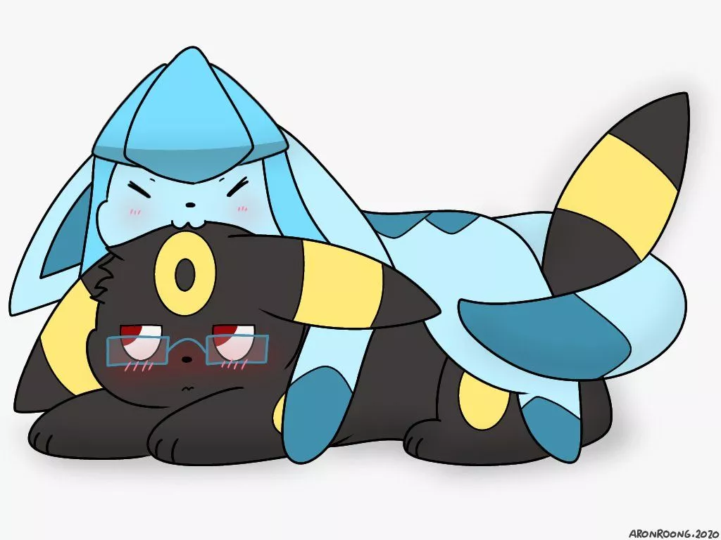 aronroong #Umbreon #Glaceon