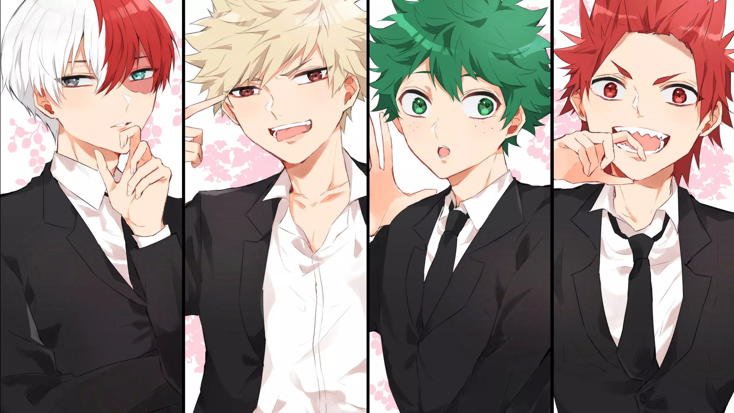 Eijiro Kirishima Denki Kaminari Izuku