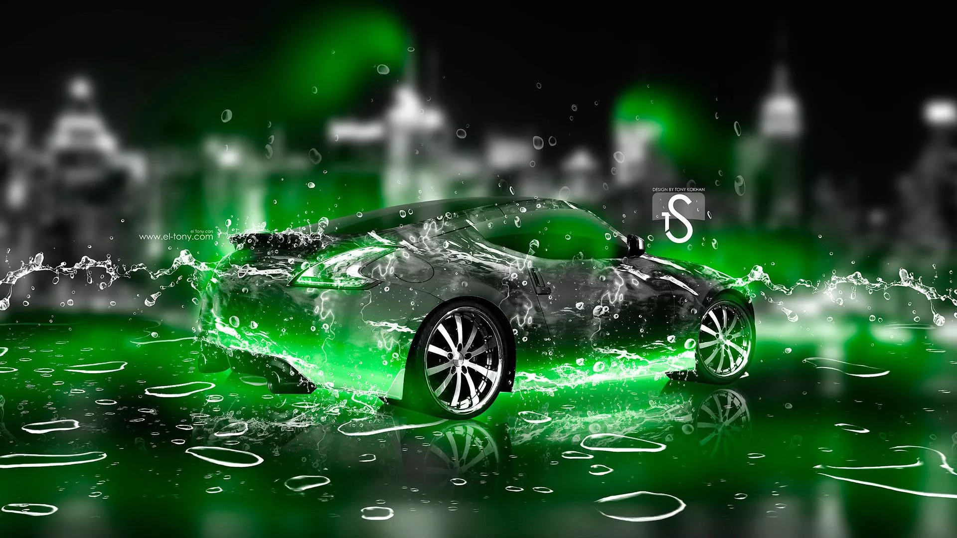 Neon Green HD Wallpaper