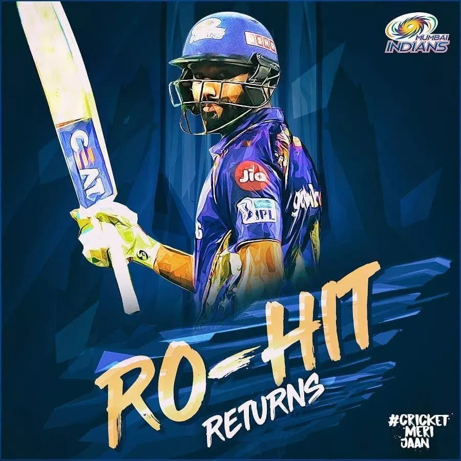 Download Mumbai Indians Rohit Sharma