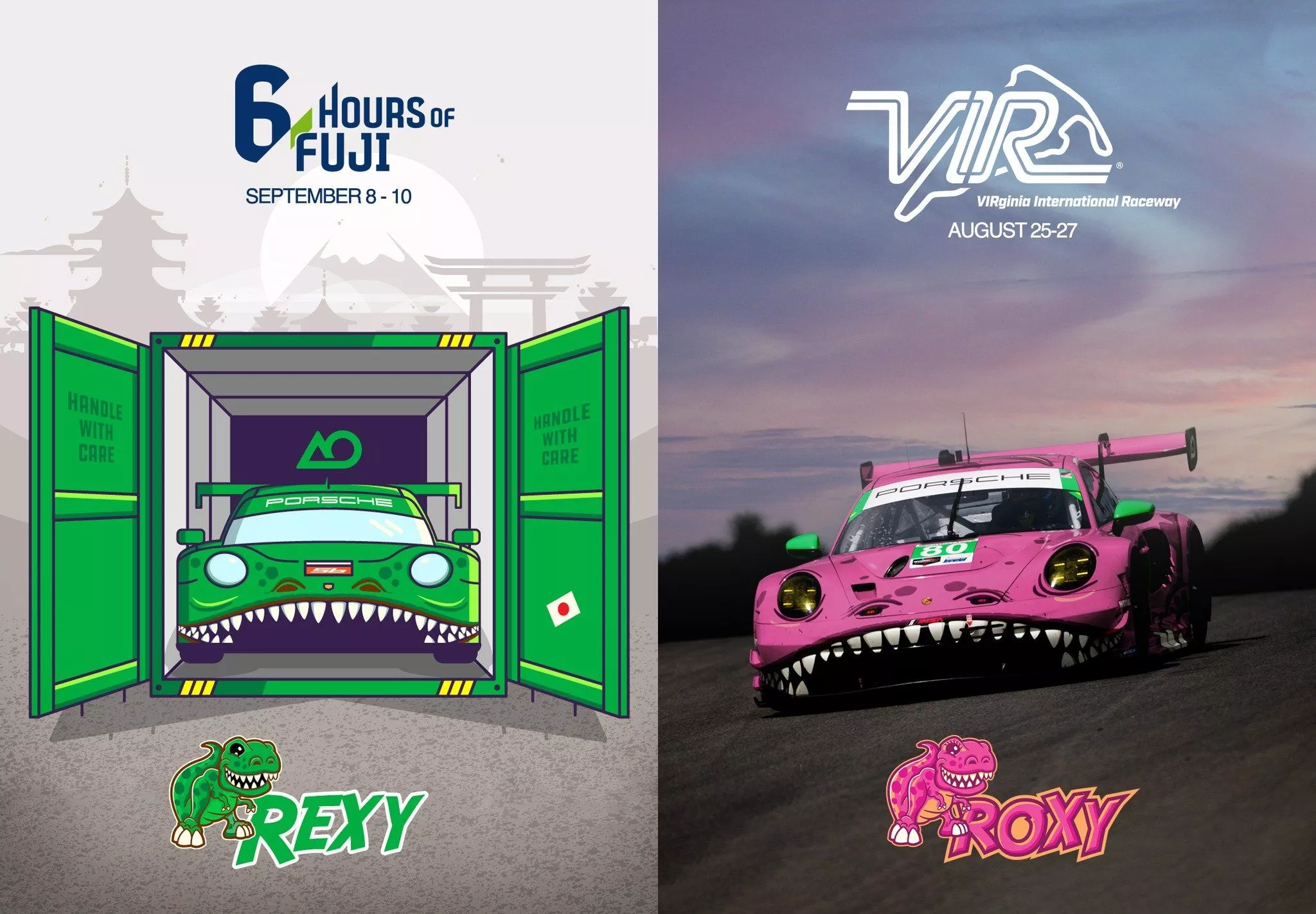 AO Racing's Roxy to Make IMSA WeatherTech Debut at VIR as Rexy Heads to Fuji